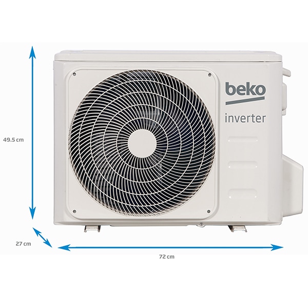 Aer conditionat BEKO BRVPF090, 9000 BTU, A++/A+, Functie Incalzire, Inverter, kit instalare inclus, alb