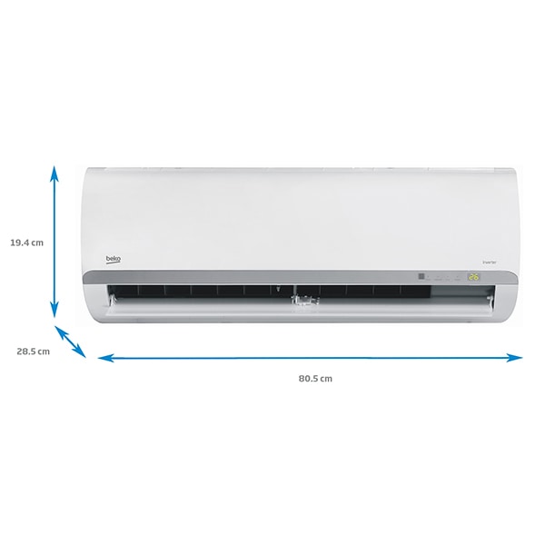 Aer conditionat BEKO BRVPF090, 9000 BTU, A++/A+, Functie Incalzire, Inverter, kit instalare inclus, alb