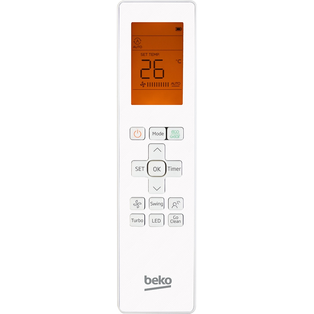 Aer conditionat BEKO BEHPGH125,12000 BTU, A++/A+, Wi-Fi, Functie Incalzire, Inverter, kit instalare inclus, alb