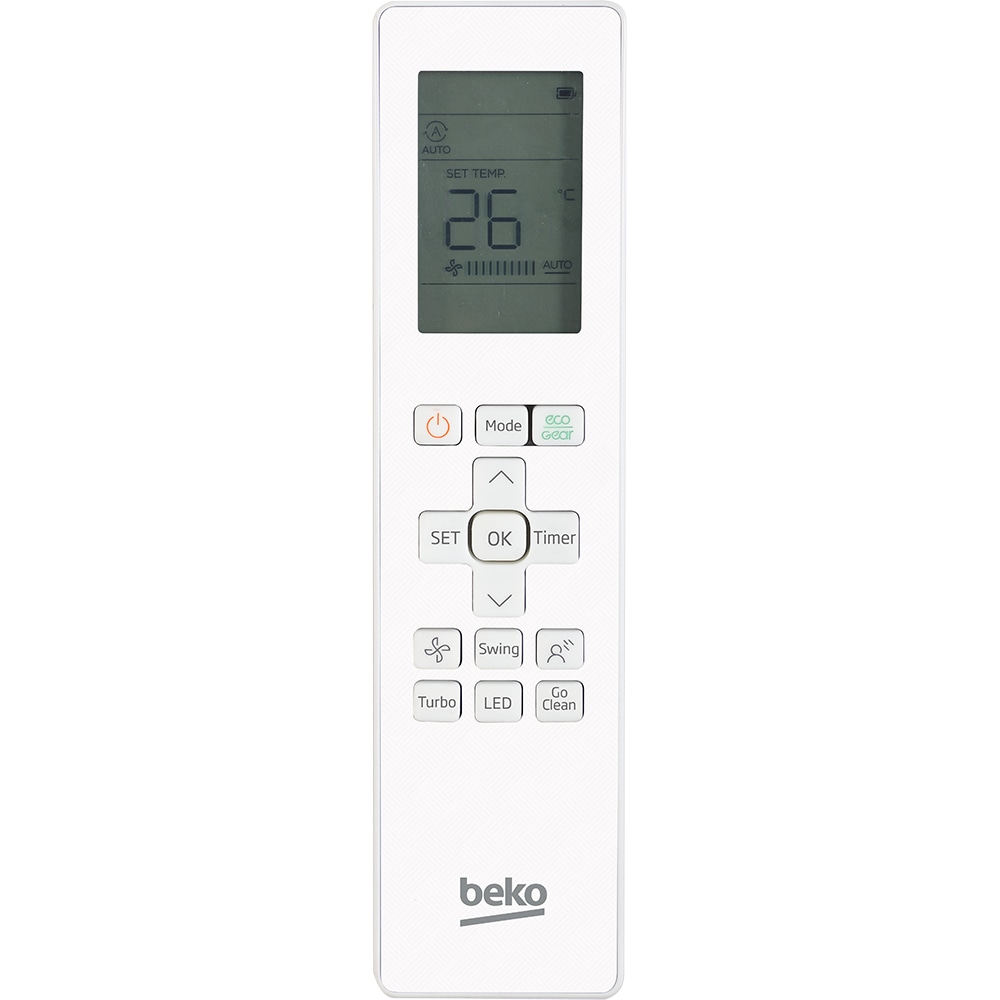 Aer conditionat BEKO BEHPGH125,12000 BTU, A++/A+, Wi-Fi, Functie Incalzire, Inverter, kit instalare inclus, alb