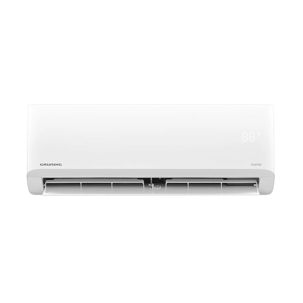 Aer conditionat GRUNDIG GEHPK125,12000 BTU, A++/A+, Wi-Fi, Functie Incalzire, Inverter, kit instalare inclus, alb