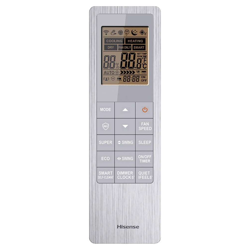 Aer conditionat HISENSE Wings Comfort, 24000 BTU,  A++/A+, Functie Incalzire, Wi-Fi, alb