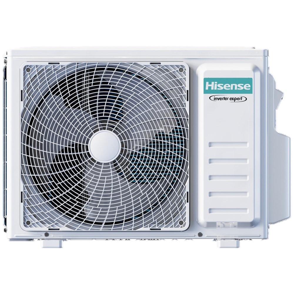 Sistem aer conditionat pentru 2 incaperi HISENSE Uni HB, 9000/12000BTU, A++/A+, Unitate externa 14000BTU, Wi-FI, alb