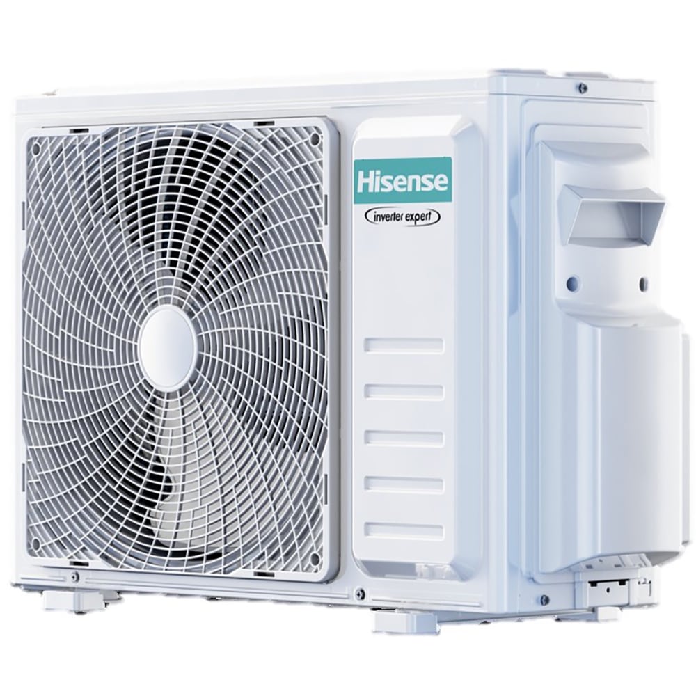 Sistem aer conditionat pentru 2 incaperi HISENSE Uni HB, 9000/12000BTU, A++/A+, Unitate externa 14000BTU, Wi-FI, alb