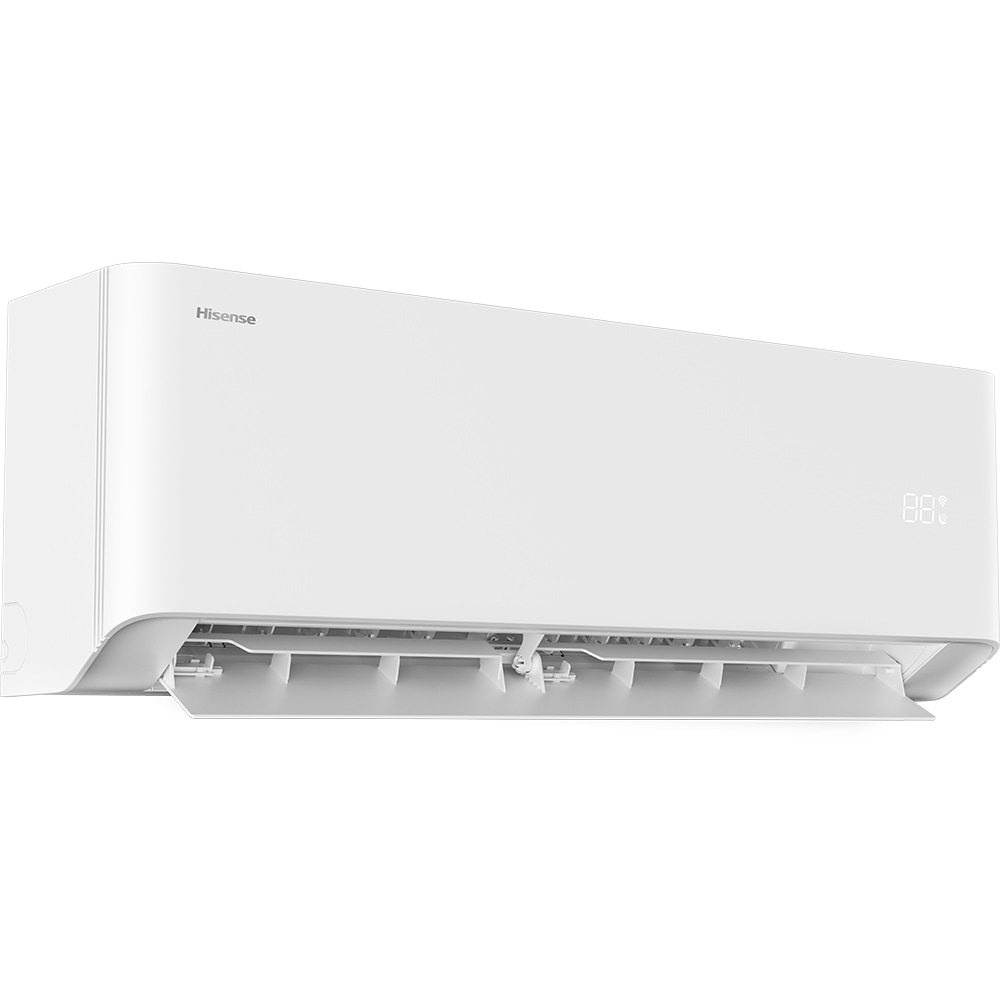 Sistem aer conditionat pentru 2 incaperi HISENSE Uni HB, 9000/12000BTU, A++/A+, Unitate externa 14000BTU, Wi-FI, alb