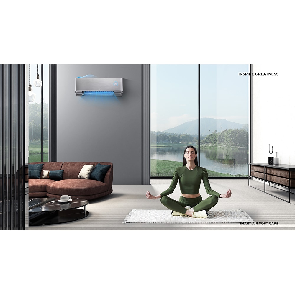 Aer conditionat TCL FreshIN TAC-12CHSD/FAI, 12000 BTU, Clasa A+++/A+, Smart Inverter,  Functie ECO, Filtru QuadruPuri, Wi-Fi, alb , Fresh O2