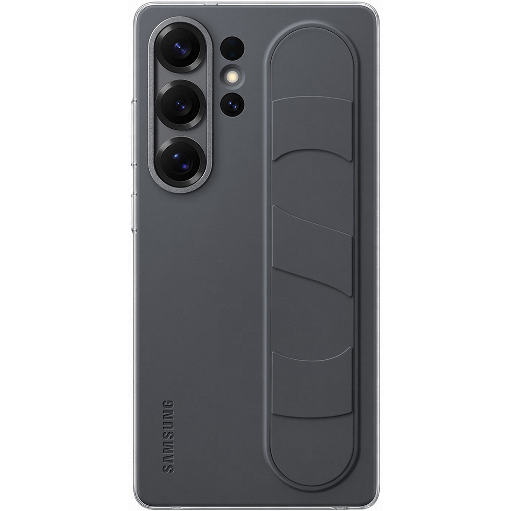 Husa telefon SAMSUNG Standing Grip Case pentru Galaxy S25 Ultra, EF-GS938CBEGWW, negru