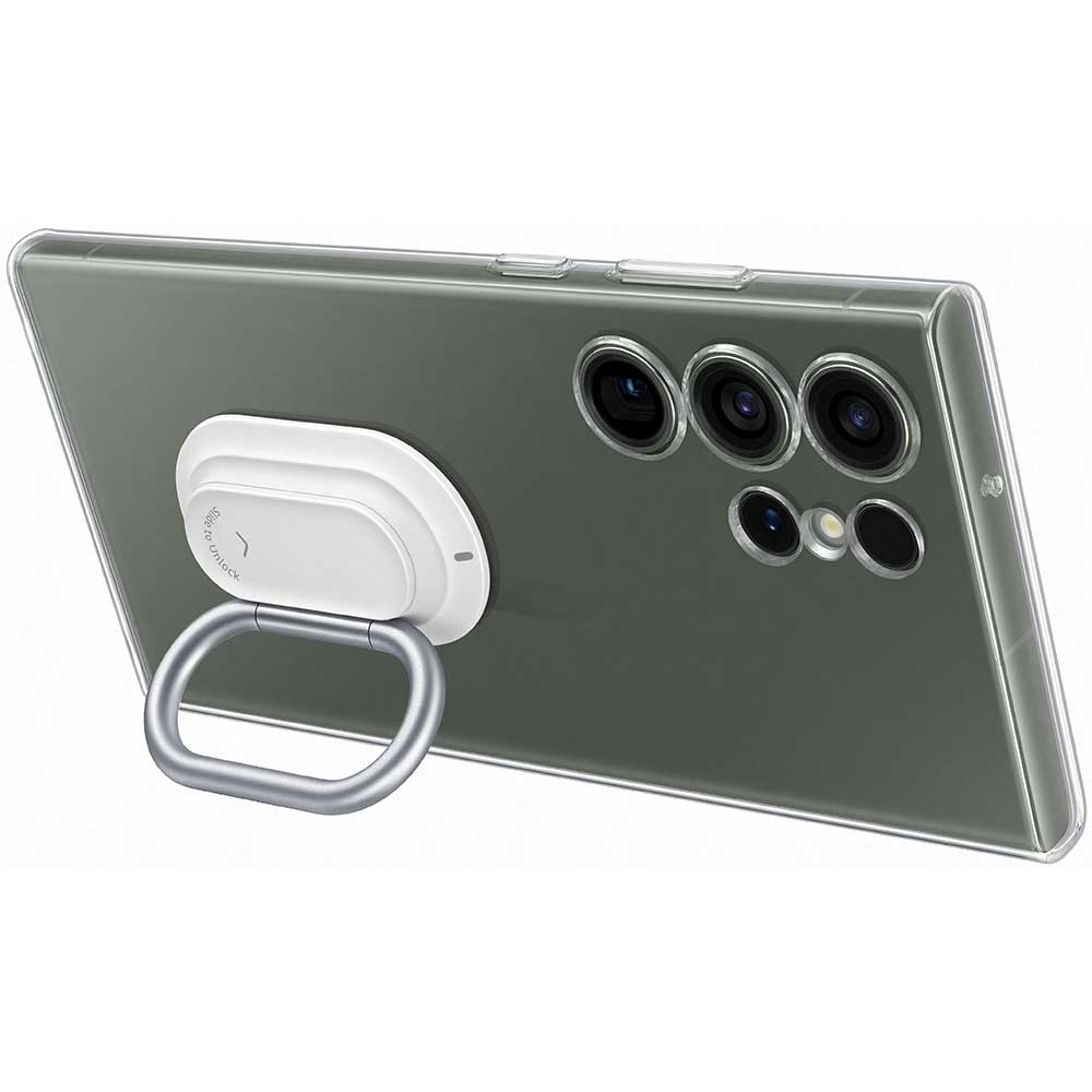 Husa telefon SAMSUNG Clear Gadget Case pentru Galaxy S23 Ultra, EF-XS918CTEGWW, Transparent