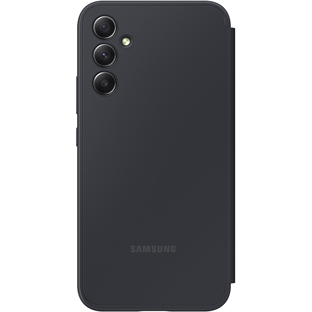 Husa SAMSUNG Smart View Wallet pentru Galaxy A34, EF-ZA346CBEGWW, Black