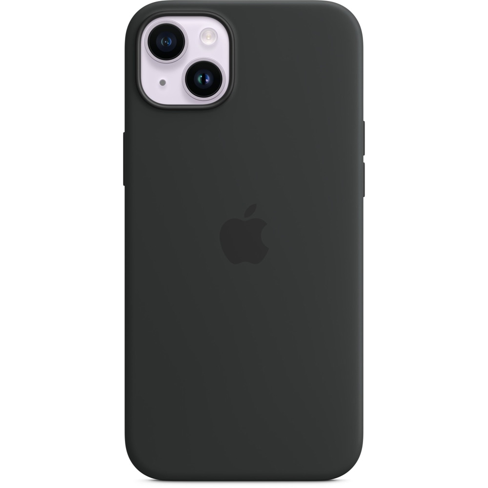 Husa telefon APPLE Silicone Case cu MagSafe - Midnight pentru iPhone 14 Plus, MPT33ZM/A