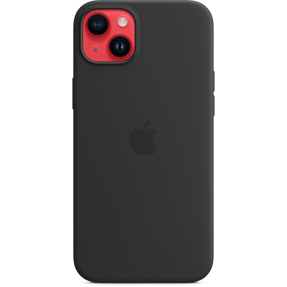 Husa telefon APPLE Silicone Case cu MagSafe - Midnight pentru iPhone 14 Plus, MPT33ZM/A