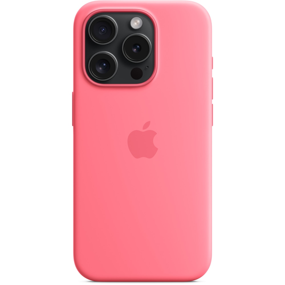 Husa telefon APPLE iPhone 15 Pro Silicone Case cu MagSafe - Pink, MWNJ3ZM/A