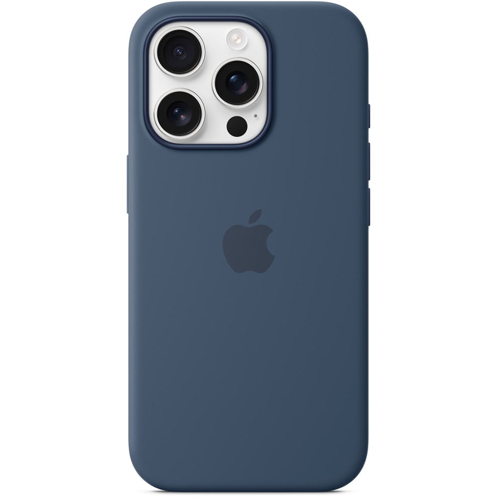 Husa telefon APPLE iPhone 16 Pro Silicone Case cu MagSafe - Denim, MYYK3ZM/A