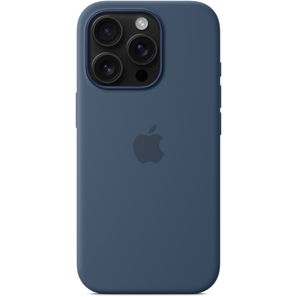 Husa telefon APPLE iPhone 16 Pro Silicone Case cu MagSafe - Denim, MYYK3ZM/A