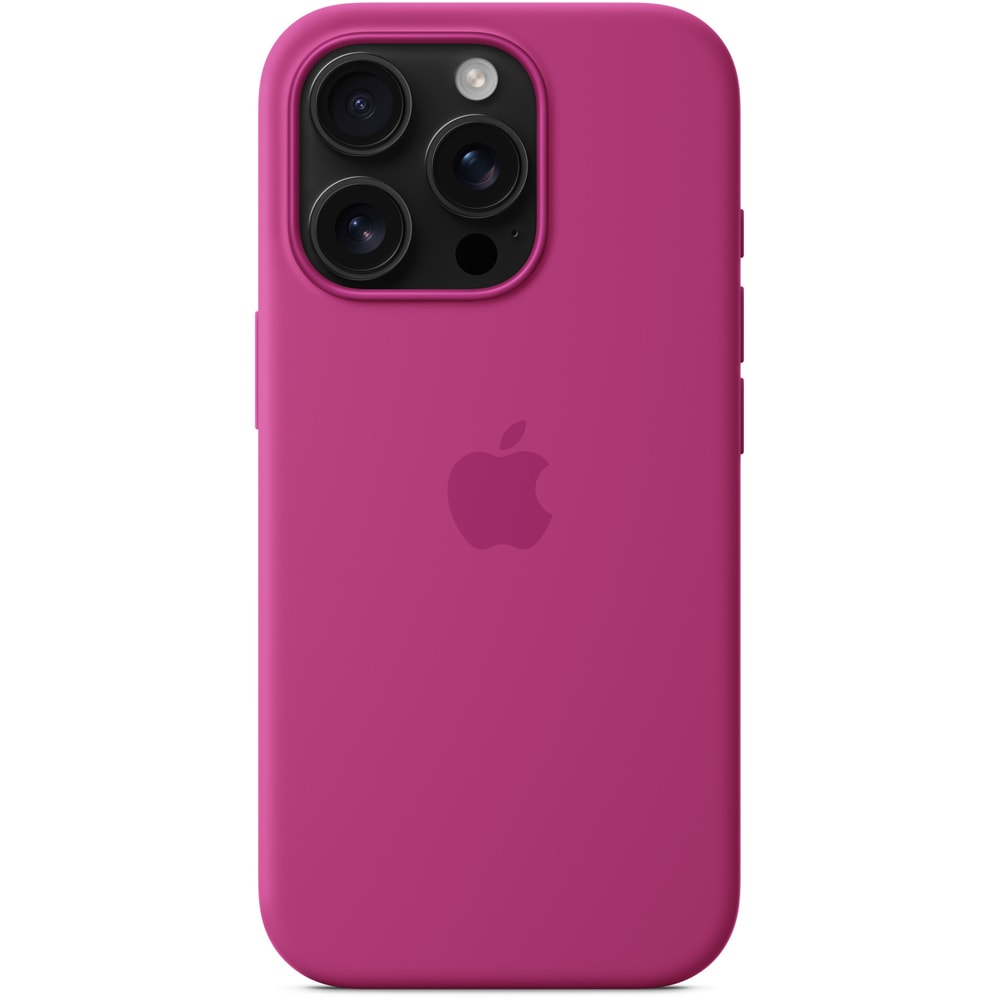 Husa telefon APPLE iPhone 16 Pro Silicone Case cu MagSafe - Fuchsia, MYYN3ZM/A