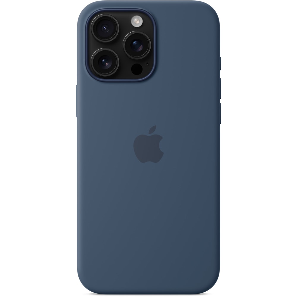 Husa telefon APPLE iPhone 16 Pro Max Silicone Case cu MagSafe - Denim, MYYU3ZM/A
