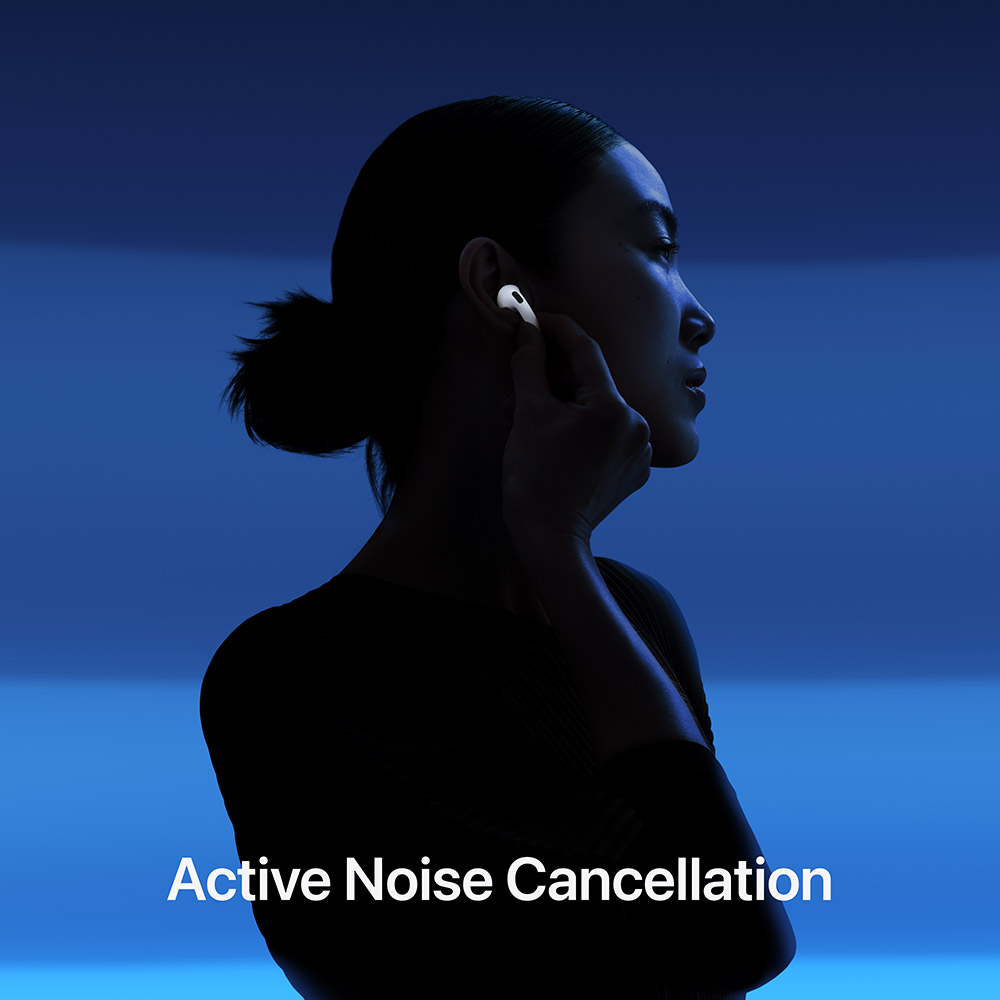 Casti APPLE AirPods 4, True Wireless, Bluetooth, In-Ear, Microfon, Noise Cancelling, Carcasa Incarcare USB-C, alb