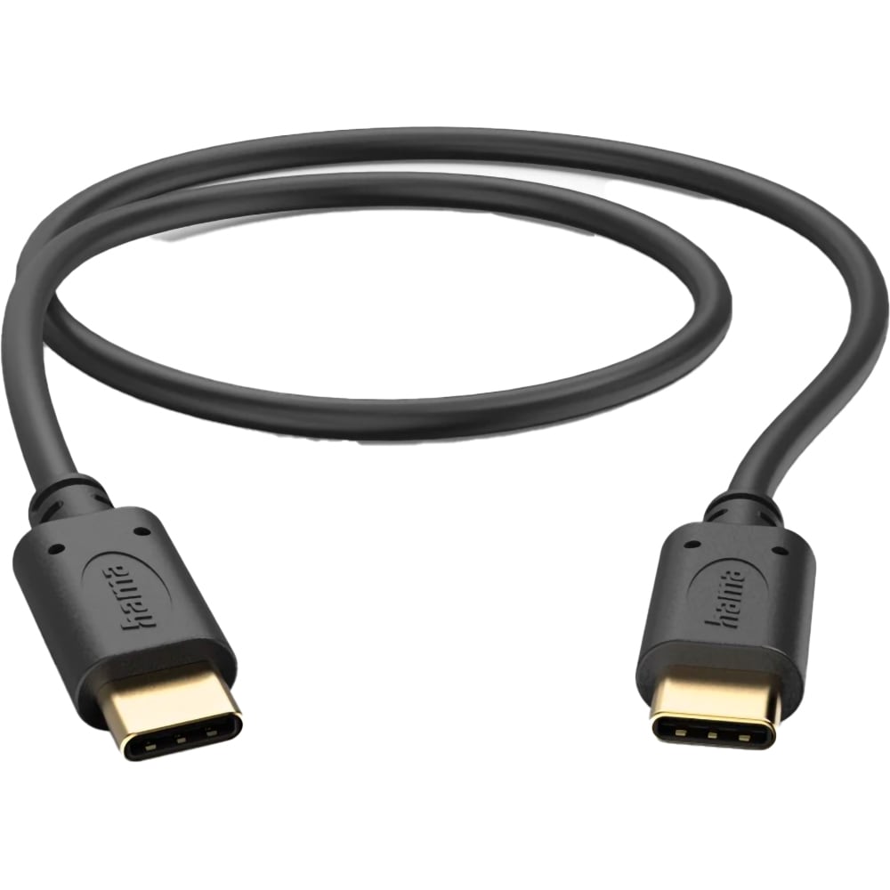 Cablu date HAMA 201706, USB-C - USB-C, 0.5 m, negru