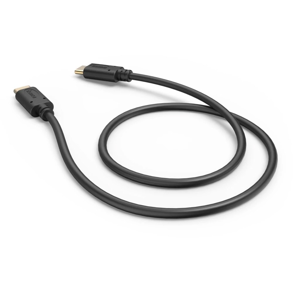 Cablu date HAMA 201706, USB-C - USB-C, 0.5 m, negru