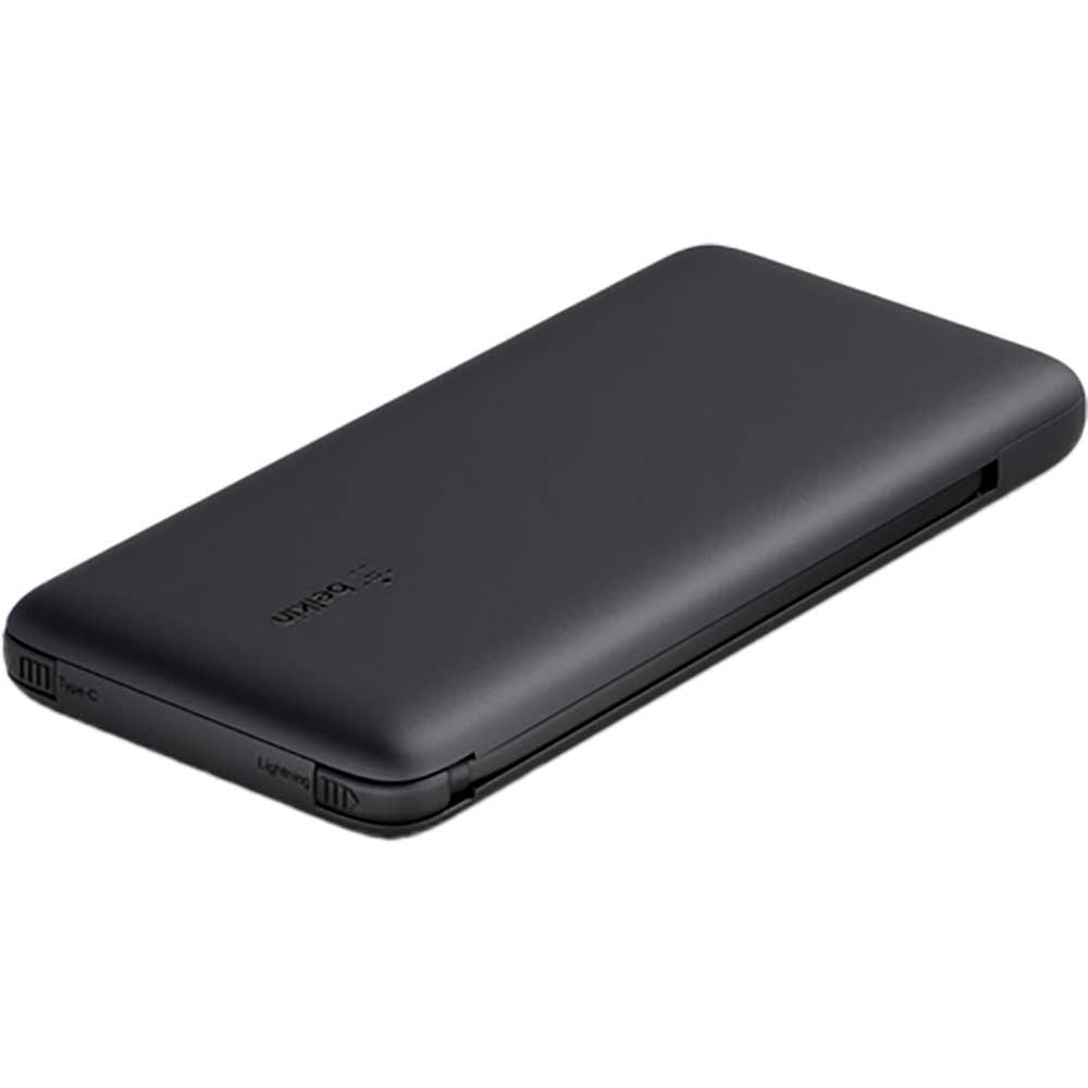 Baterie externa BELKIN BPB006btBLK, 10000mAh, 2x USB-C 18W, 1x Lightning 18W, negru