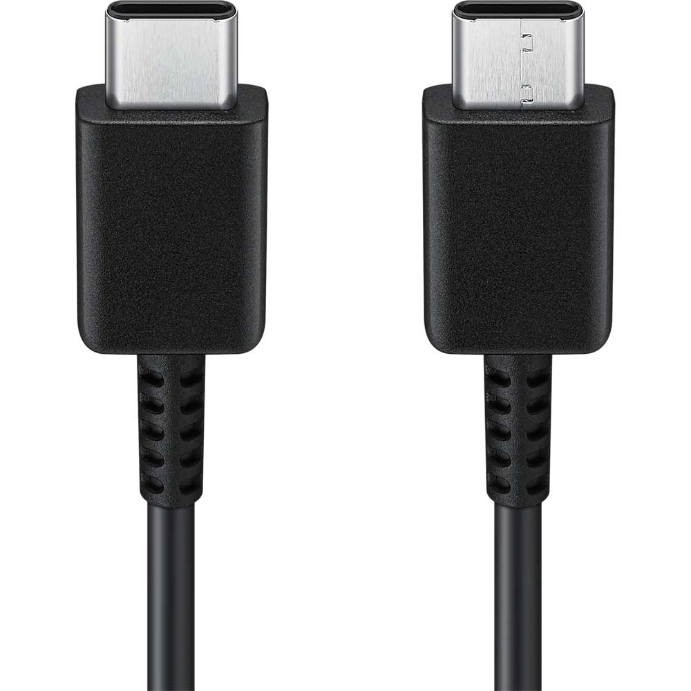 Cablu date SAMSUNG EP-DA705BBEGWW, USB-C - USB-C, 1m, negru