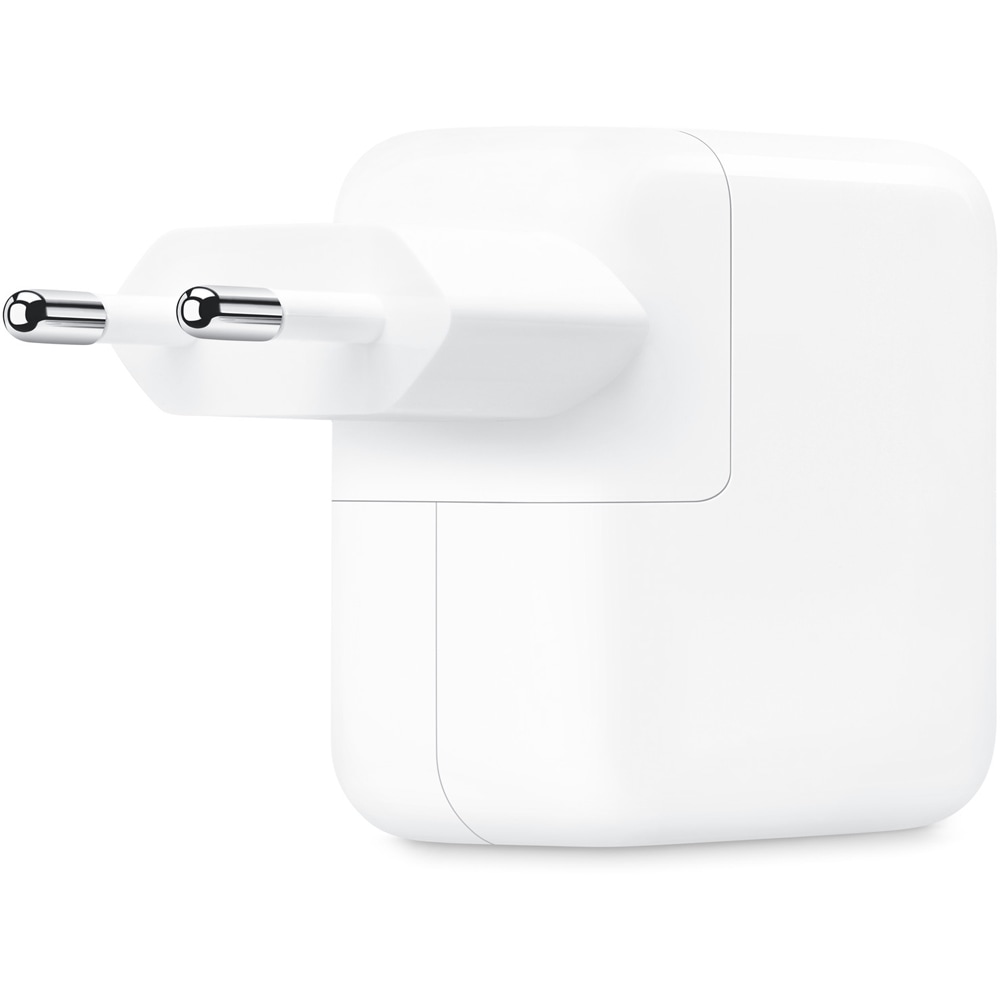 Incarcator retea APPLE MW2K3ZM/A, 2x USB-C, 35W, alb