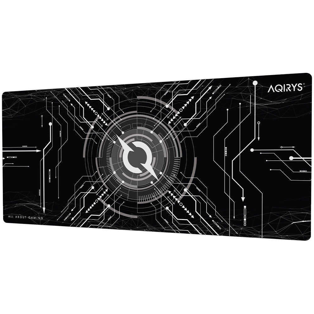 Mouse Pad Gaming AQIRYS Gruis Extra Large, negru