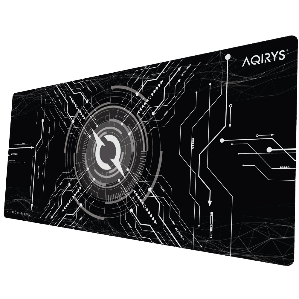 Mouse Pad Gaming AQIRYS Gruis Extra Large, negru