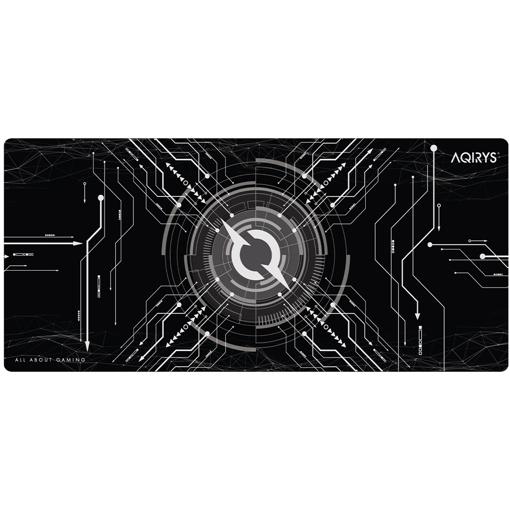 Mouse Pad Gaming AQIRYS Gruis Extra Large, negru