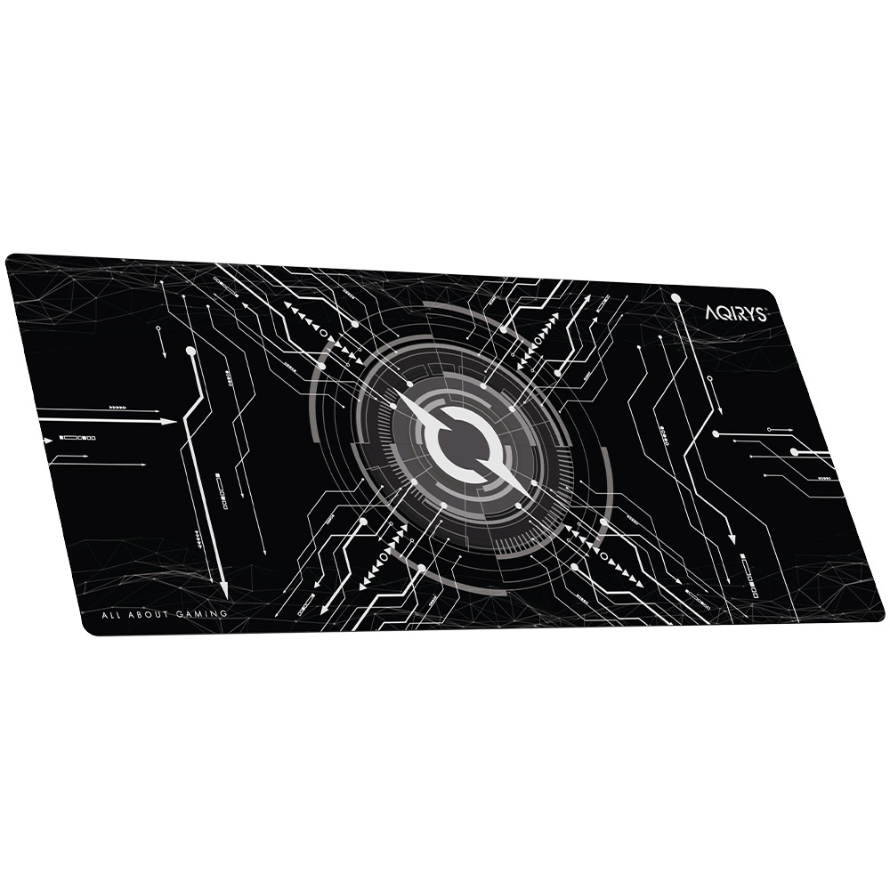 Mouse Pad Gaming AQIRYS Gruis Extra Large, negru