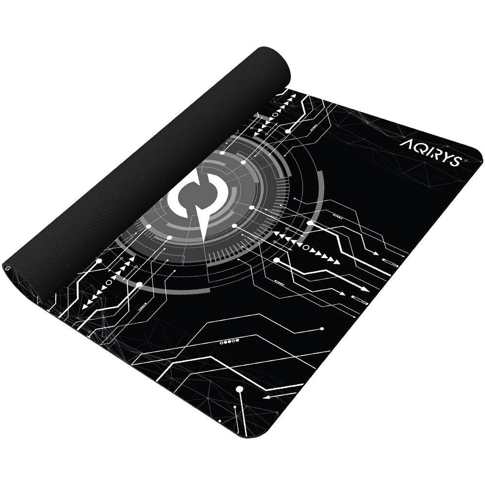 Mouse Pad Gaming AQIRYS Gruis Extra Large, negru