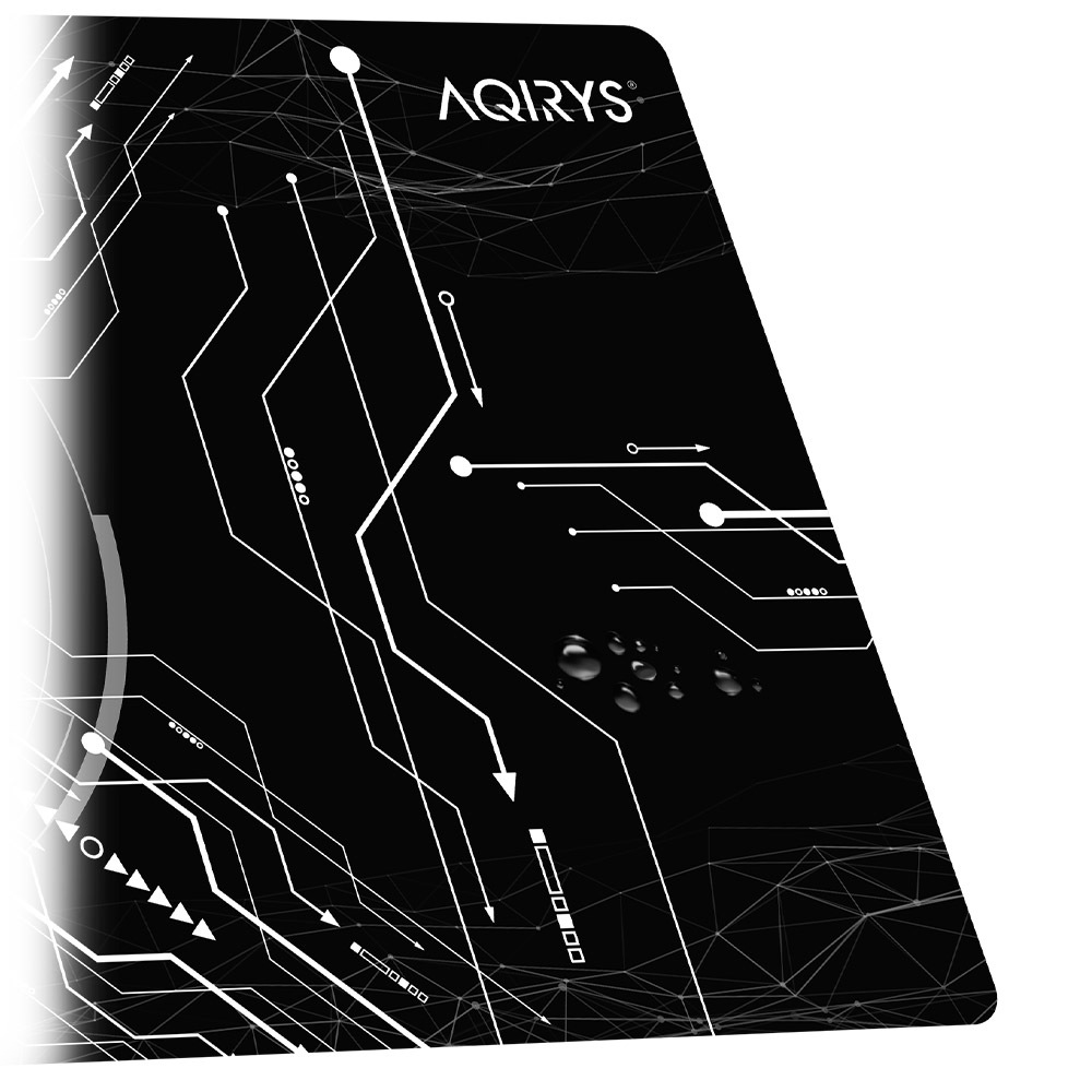 Mouse Pad Gaming AQIRYS Gruis Extra Large, negru