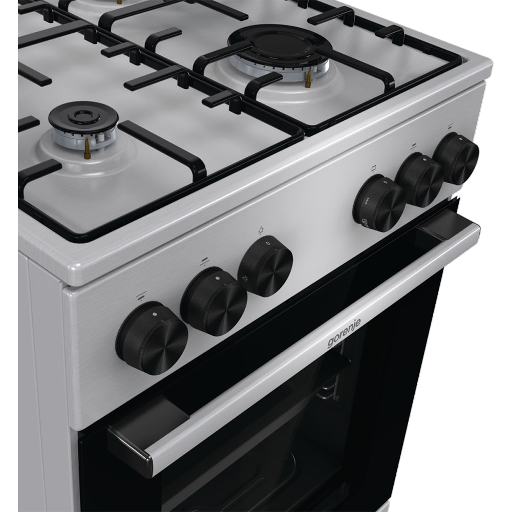 Aragaz GORENJE GGI5A22XH, 4 arzatoare, gaz, L 50 cm, inox