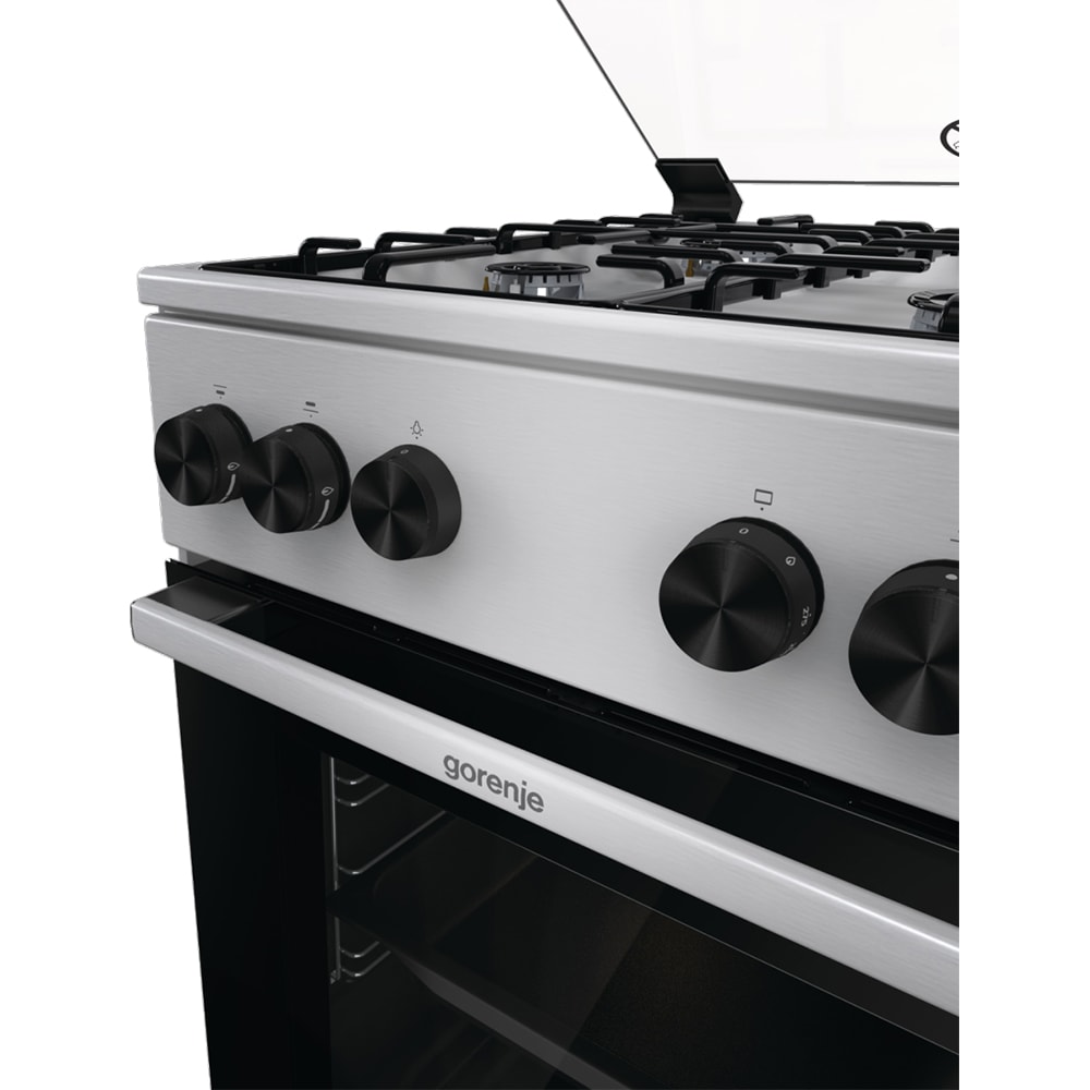 Aragaz GORENJE GGI5A22XH, 4 arzatoare, gaz, L 50 cm, inox