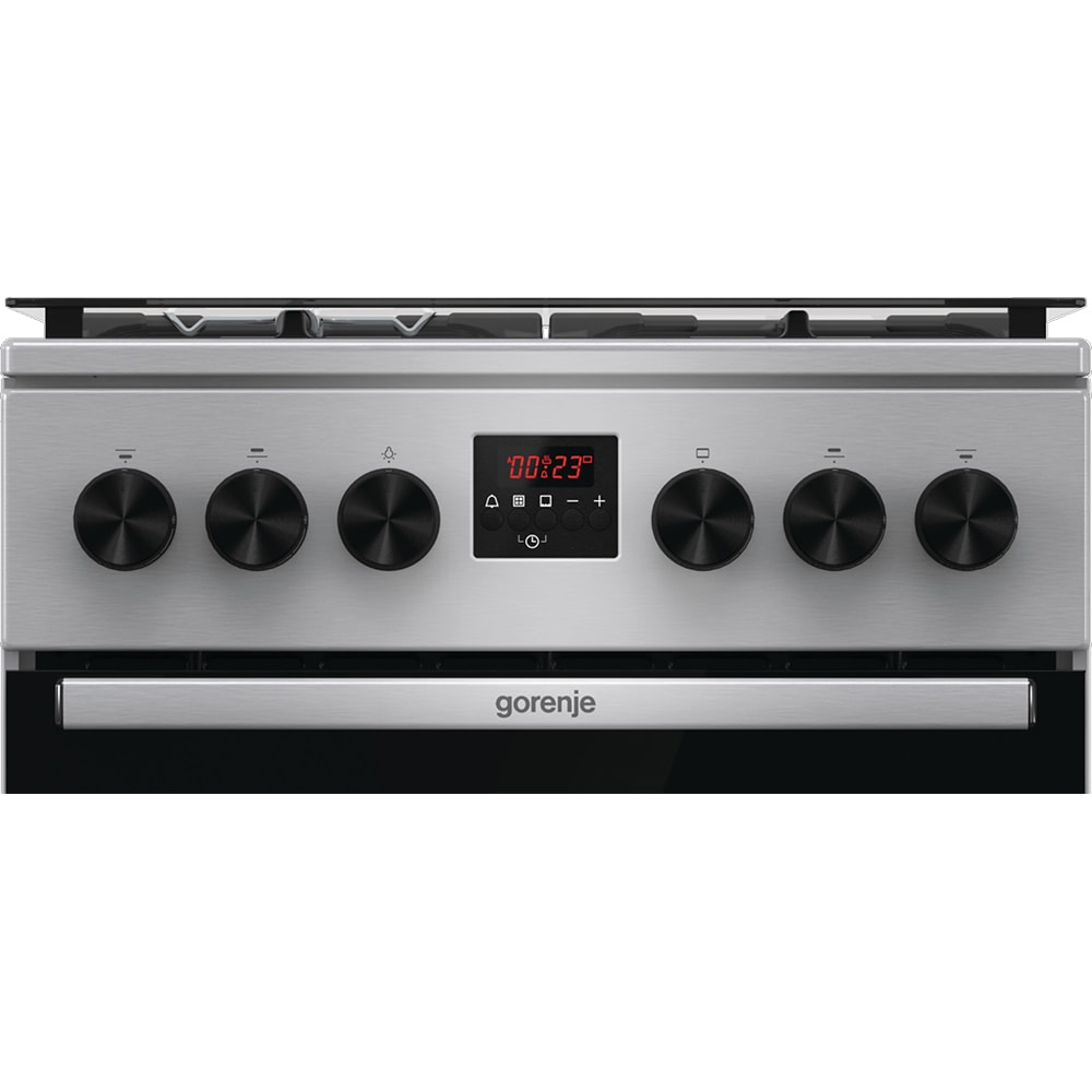Aragaz GORENJE GGI5C20XF, 4 arzatoare, Gaz, L 50 cm, Grill, inox