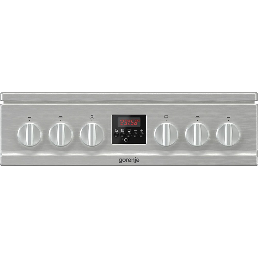 Aragaz GORENJE GI5321XF, 4 arzatoare, gaz, L 50 cm, Grill, inox