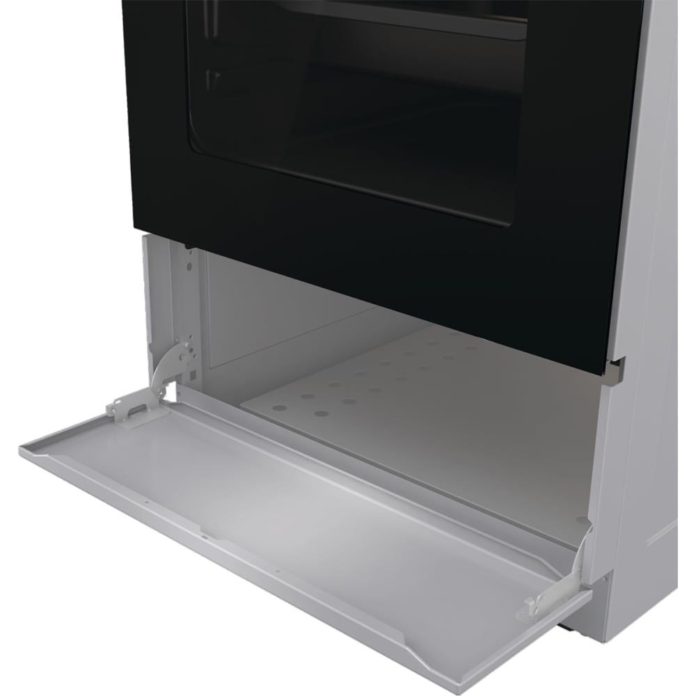 Aragaz GORENJE GK5C60SJ, 4 arzatoare, Gaz + Electric, L 50 cm, gri