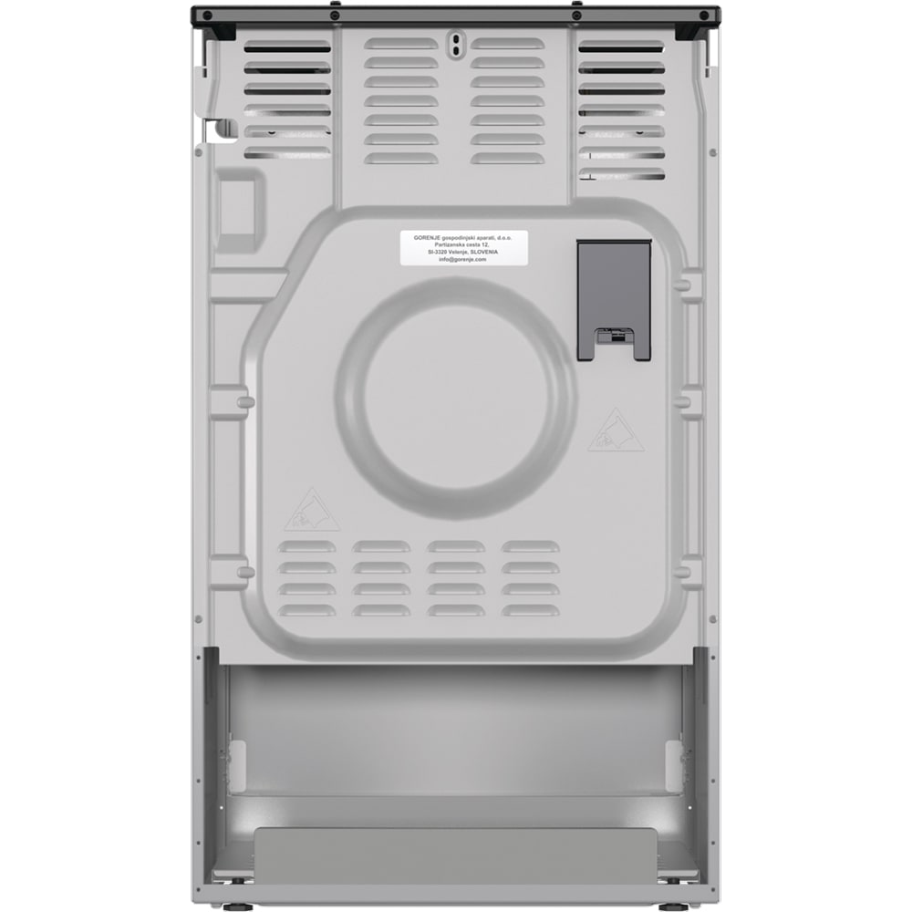 Aragaz GORENJE GK5C60SJ, 4 arzatoare, Gaz + Electric, L 50 cm, gri
