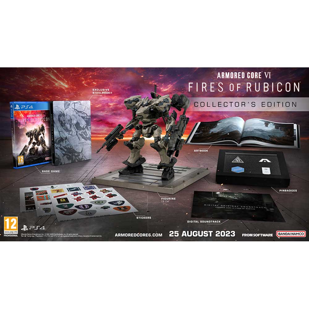 Armored Core VI Fires of Rubicon Collector s Edition PS4