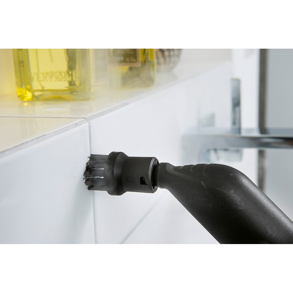 Aparat de curatat cu abur KARCHER SC3 Deluxe 15134300, 1l, 1900W, alb-negru