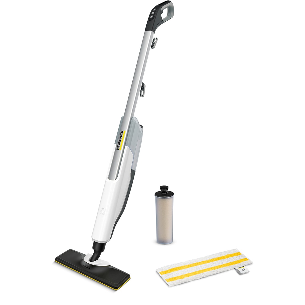 Aparat de curatat cu abur KARCHER SC 2 Upright 15135000, 0.4l, 1600W, alb-negru