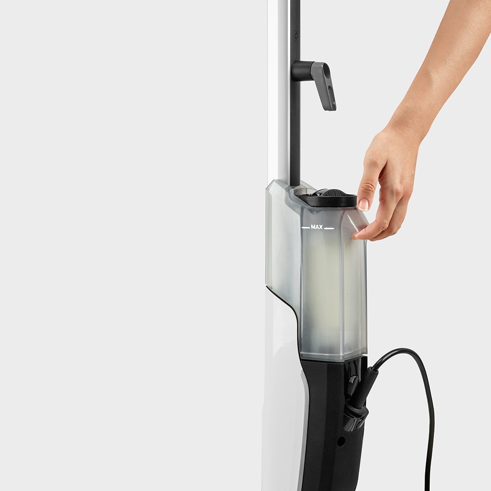 Aparat de curatat cu abur KARCHER SC 2 Upright 15135000, 0.4l, 1600W, alb-negru