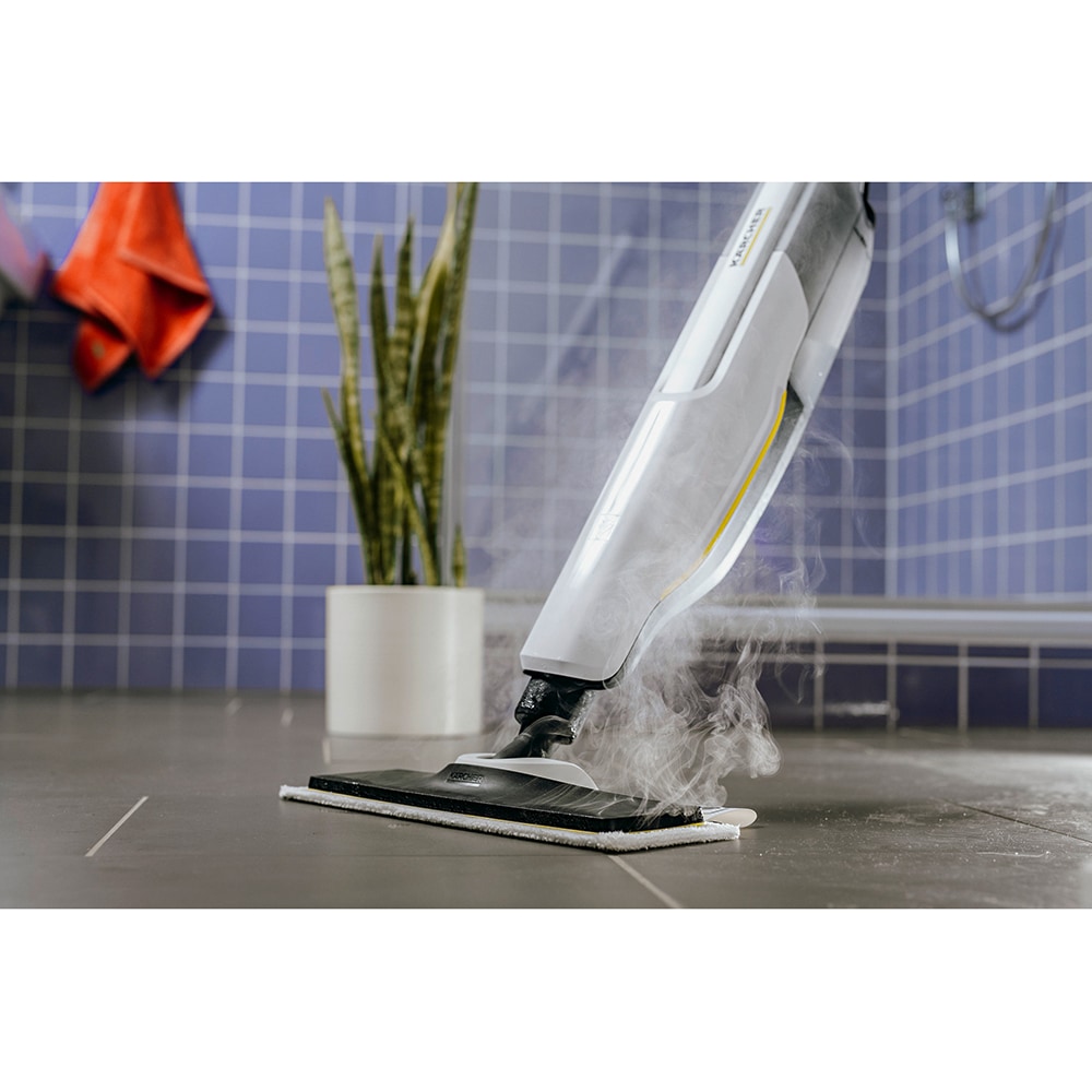 Aparat de curatat cu abur KARCHER SC 2 Upright 15135000, 0.4l, 1600W, alb-negru