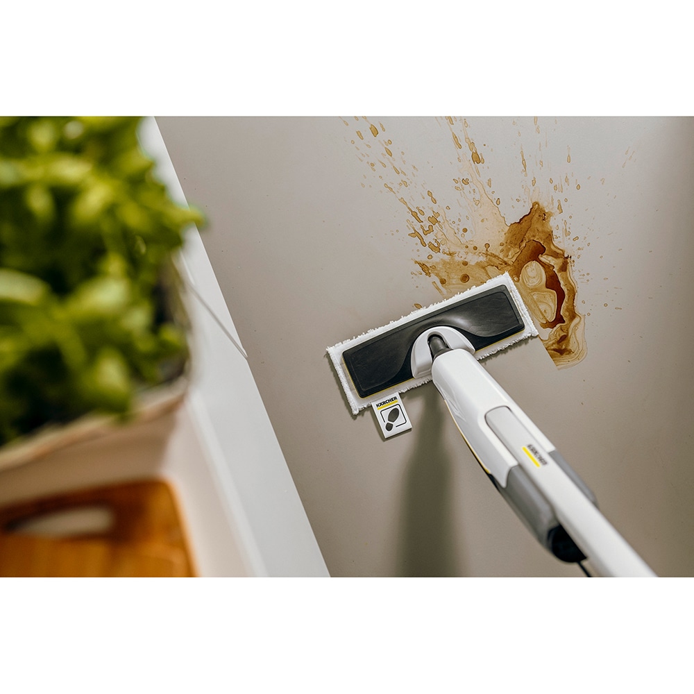 Aparat de curatat cu abur KARCHER SC 2 Upright 15135000, 0.4l, 1600W, alb-negru