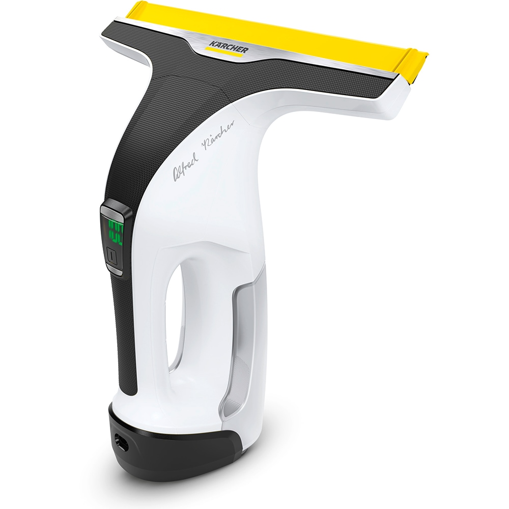Aspirator geamuri KARCHER WV 7 Signature Line WV7SIGLINEEU, 0.15l, 3.6V, autonomie max 100 min, alb-negru