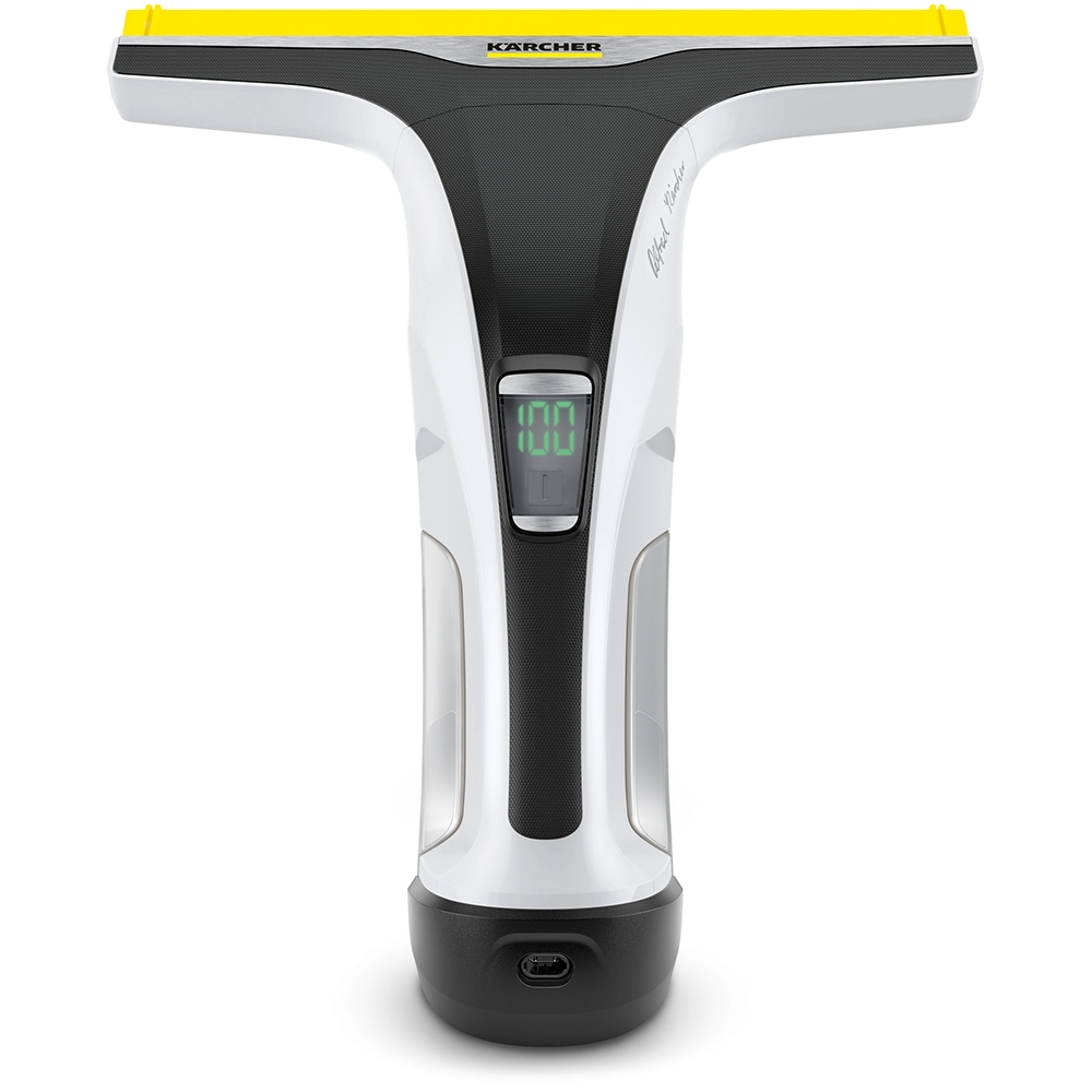 Aspirator geamuri KARCHER WV 7 Signature Line WV7SIGLINEEU, 0.15l, 3.6V, autonomie max 100 min, alb-negru