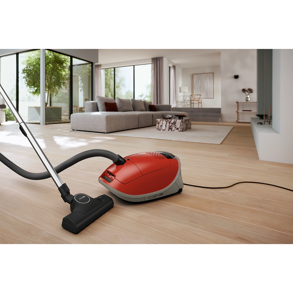 Aspirator cu sac MIELE Guard M1 12562160, 4.5l, 890W, 77dB, rosu-negru