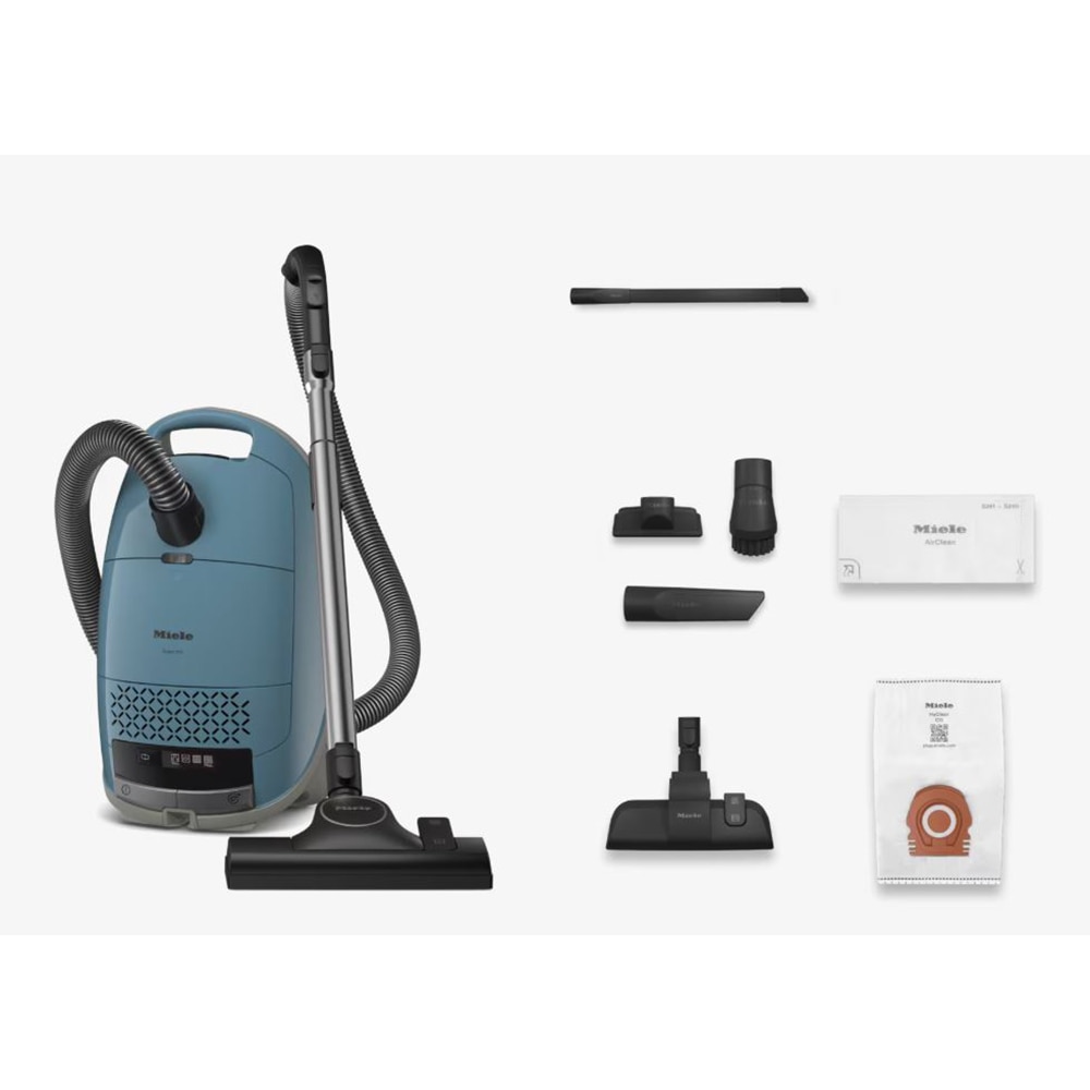 Aspirator cu sac MIELE Guard M1 Flex 12562290, 4.5l, 890W, 77dB, albastru-negru