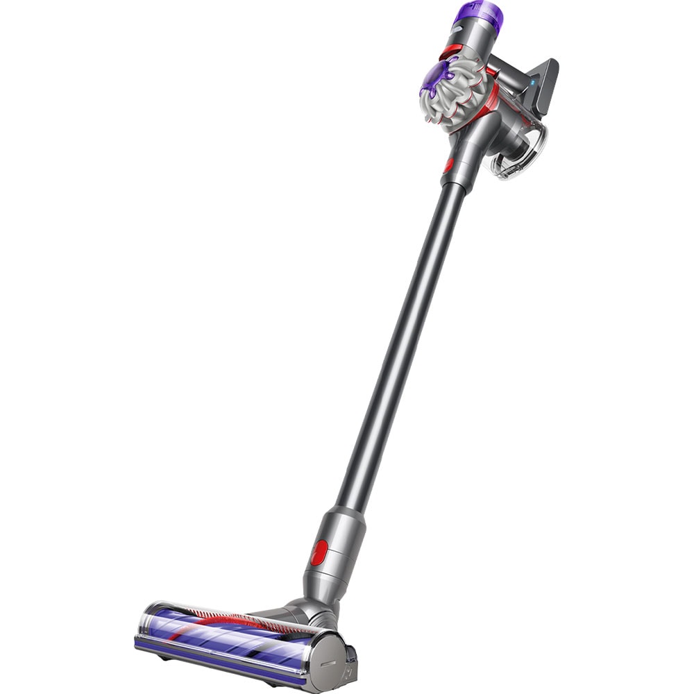 Aspirator vertical DYSON  V8 Absolute, 0.54l, 21.6V, autonomie max 40 min, Tehnologia 2 Tier Radial, mov-argintiu