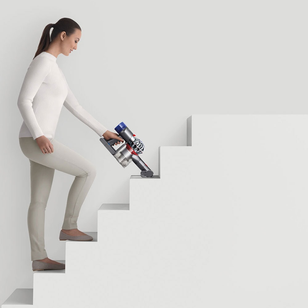Aspirator vertical DYSON  V8 Absolute, 0.54l, 21.6V, autonomie max 40 min, Tehnologia 2 Tier Radial, mov-argintiu